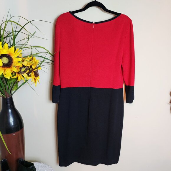 Vintage St. John colorblock dress - Picture 6 of 7